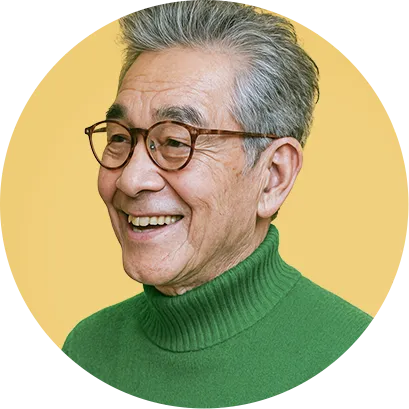 イメージ画像：男性が笑っている