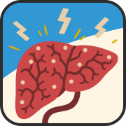 イラスト：日本人と脂肪肝